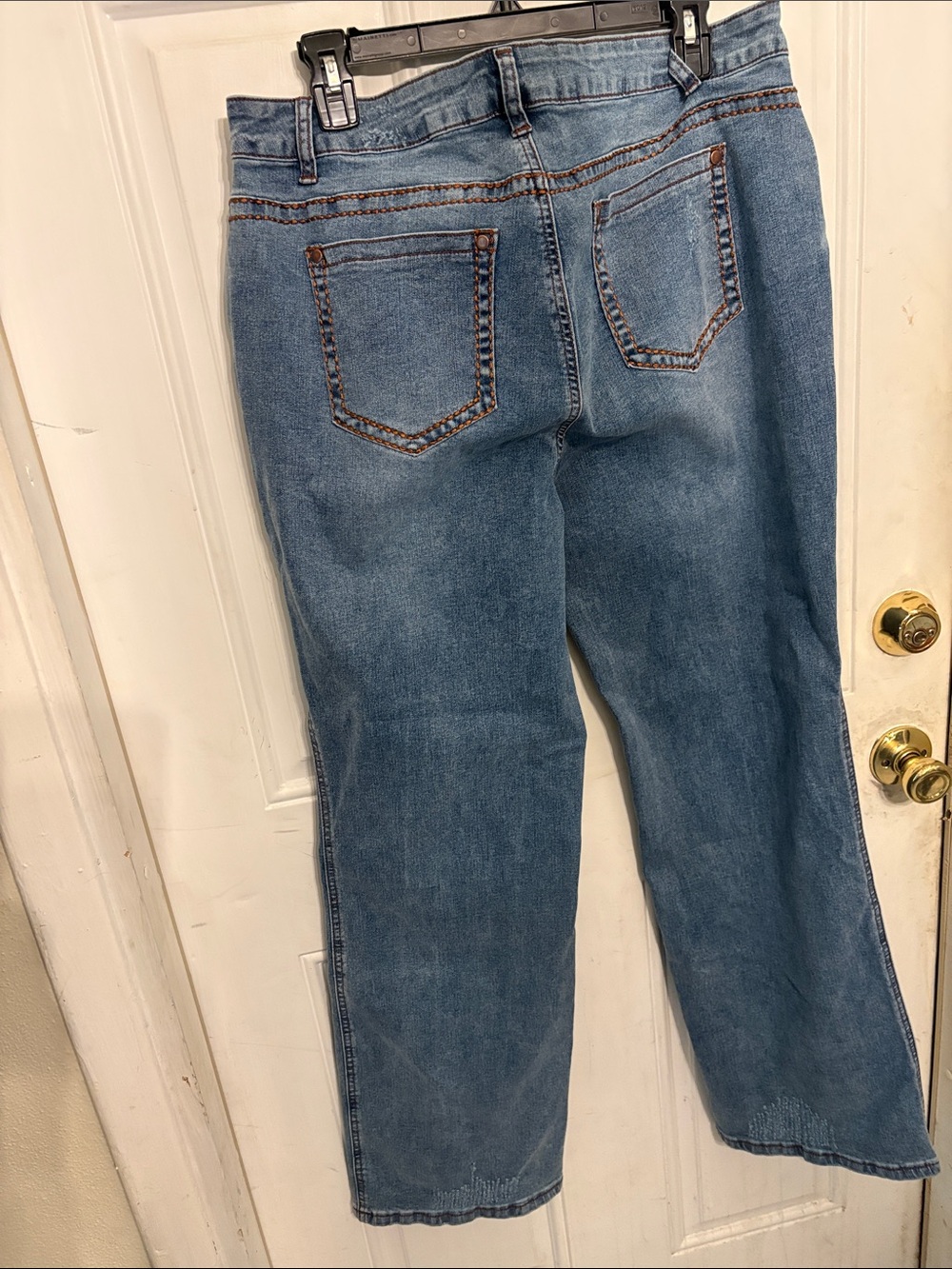 Flamingoals Women's Medium Blue Wide-Leg Jeans - Picture 2 of 2